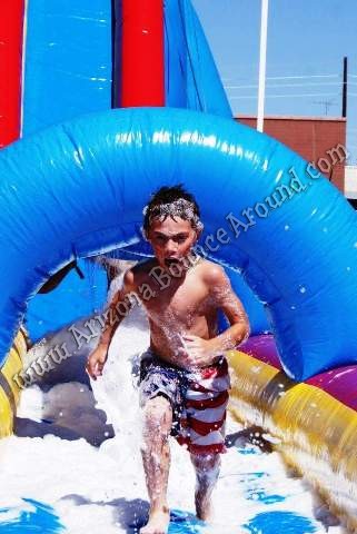 foam water slide rental companies in Denver Colorado